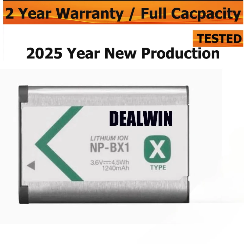BRAND NEW NP-BX1 Battery For Sony DSC RX1 RX100 M3 M2 RX1R  HX50 HX60 WX300 HX300 HX400 AS15 WX350 NP BX1 Camera