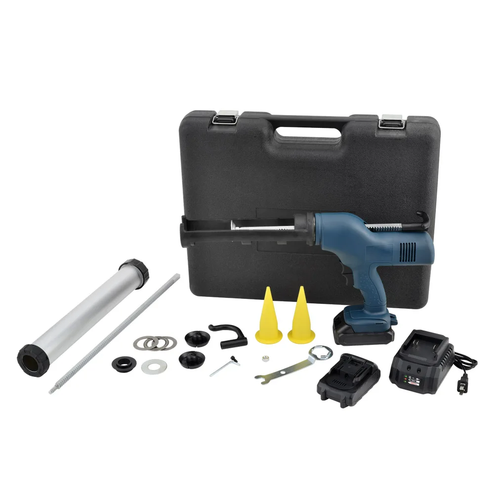 18V Convertible Dual Purpose Electric Caulking Gun Cordless Caulk Gun for Processing Sealant and Adhesive Cartridges or Tubes