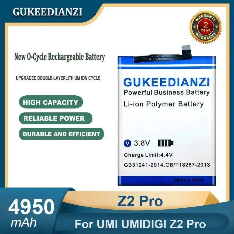 

High Capacity 4950mAh Z2 Pro Mobile Phone Battery For UMI UMIDIGI Z2 Pro