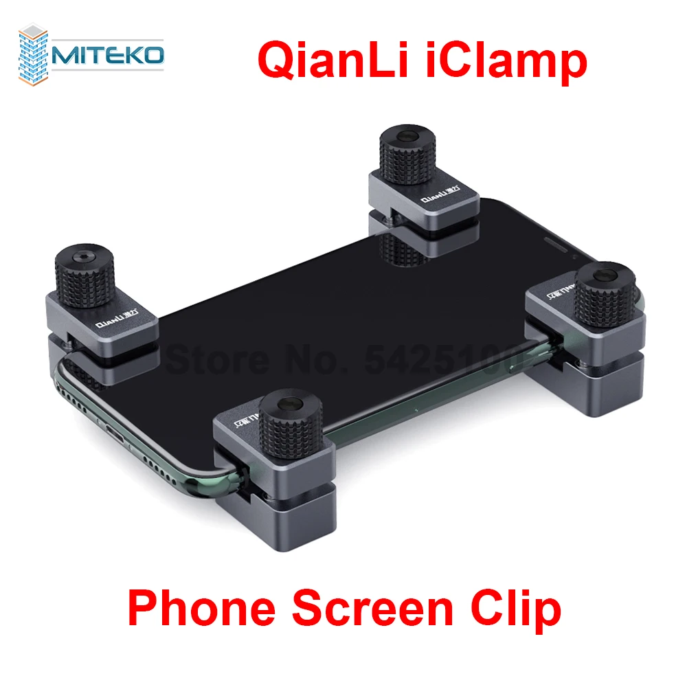 Qianli iClamp Universal Fixture Phone Screen Clip Mobile Phone LCD Display Screen Clamp for Moblie Phone Tablet Repair Tools Kit