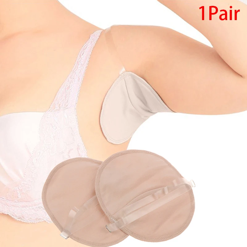 

1 Pair Washable Underarm Sweat Pads Armpit Sweat Pads Absorbing Guards Dress Sweat Perspiration Pads Absorbent Deodorant Pad