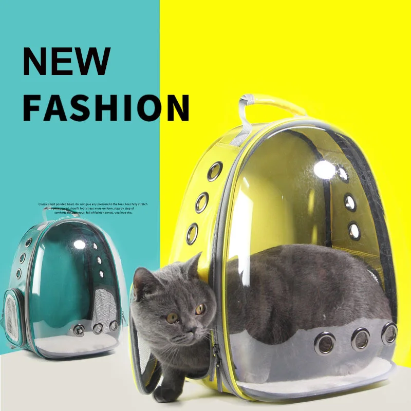 

Panoramic Pet Cat Dog Carrier Bags For Small Dogs Puppy Backpack Space Capsule Travel Airline Carrying Handbag Breathable