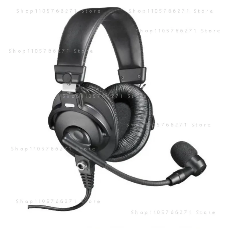 BPHS1 Radio Stereo Headphones with Adjustable Dynamic Heart-shaped Suspension Microphone