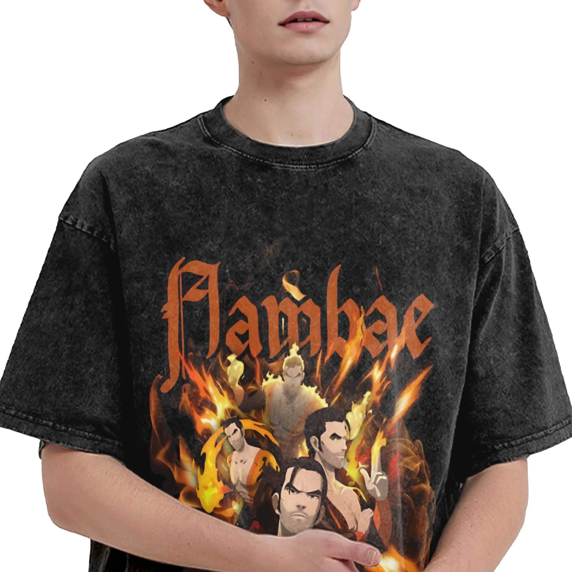 Flambae كلية إرسال لعبة تي شيرت للرجال مضحك 100% القطن تيز الياقة المستديرة قصيرة الأكمام تي شيرت ملابس الصيف