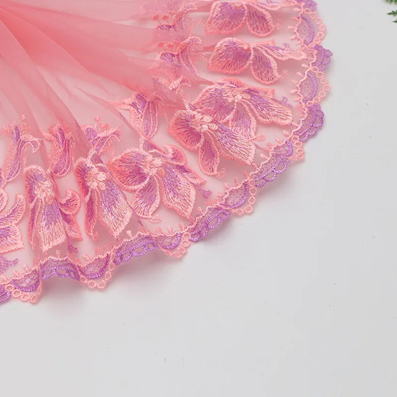 A Variety Of High-quality Soft Mesh Embroidery Lace Fabric DIY Dress Cheongsam Pajamas Underwear Home Textile Sewing Decoration