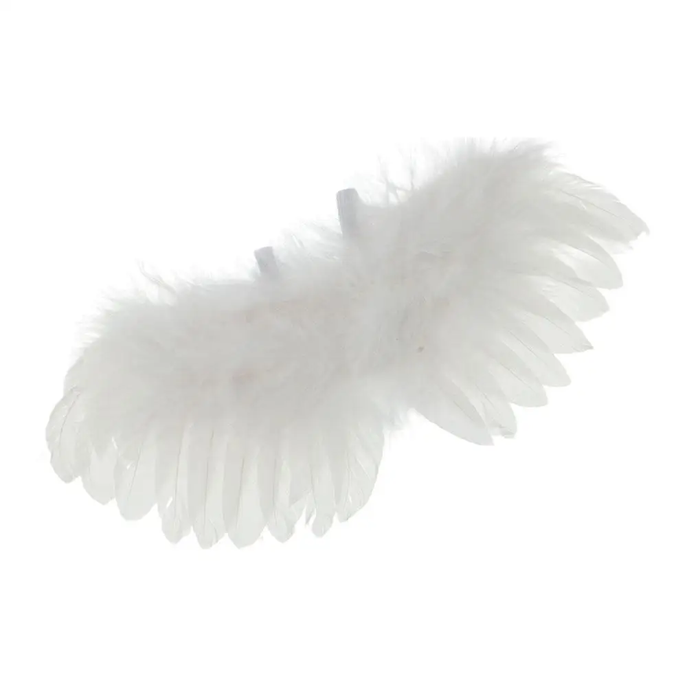 Vintage Creative For Newborn//Dog Pet White Feather DIY Photography Props Sew Accessories Angel Wing Hanging Ornements