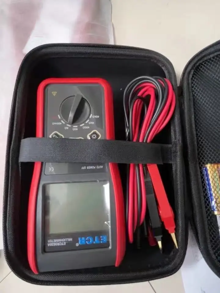 ETCR3620 Portable Milliohmmeter 4-Wire 2 Channel AC DC Low Resistance Tester 1.2A 20kΩ