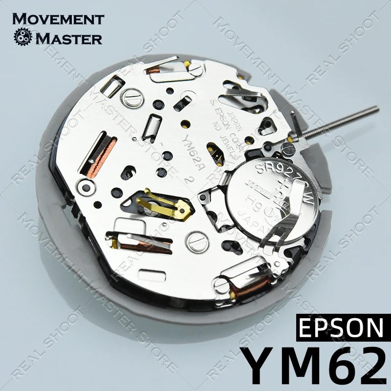 ญี่ปุ่น YM62A ควอตซ์, 6 พินมัลติฟังก์ชั่น YM62 การเคลื่อนไหวสากล 7T62A นาฬิกาอะไหล่ซ่อม