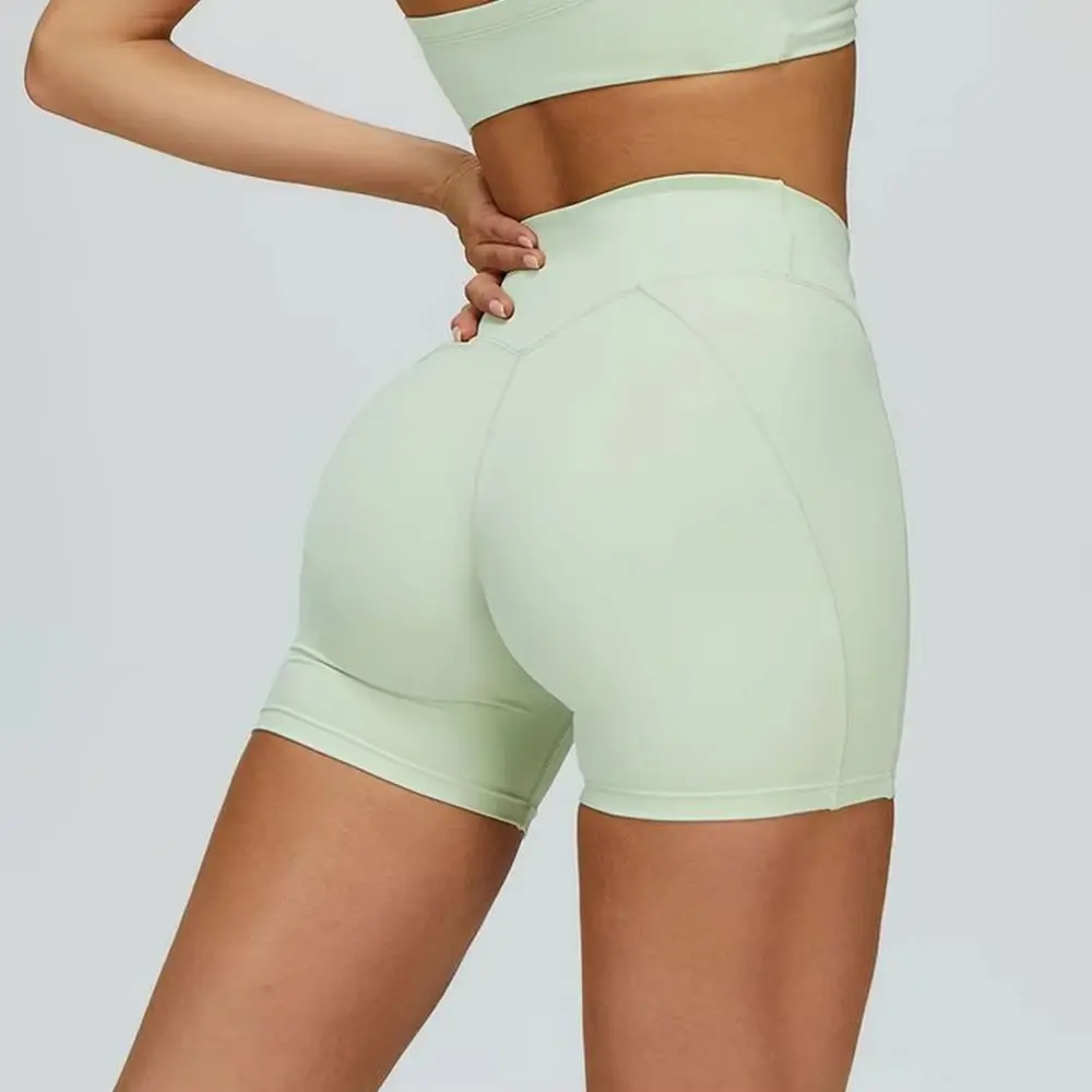 

Super Soft Fabric Yoga Clothing Push Up Gym Shorts Women High Waist Sports Leggings Women Higher Quality Workout Cycling Shorts