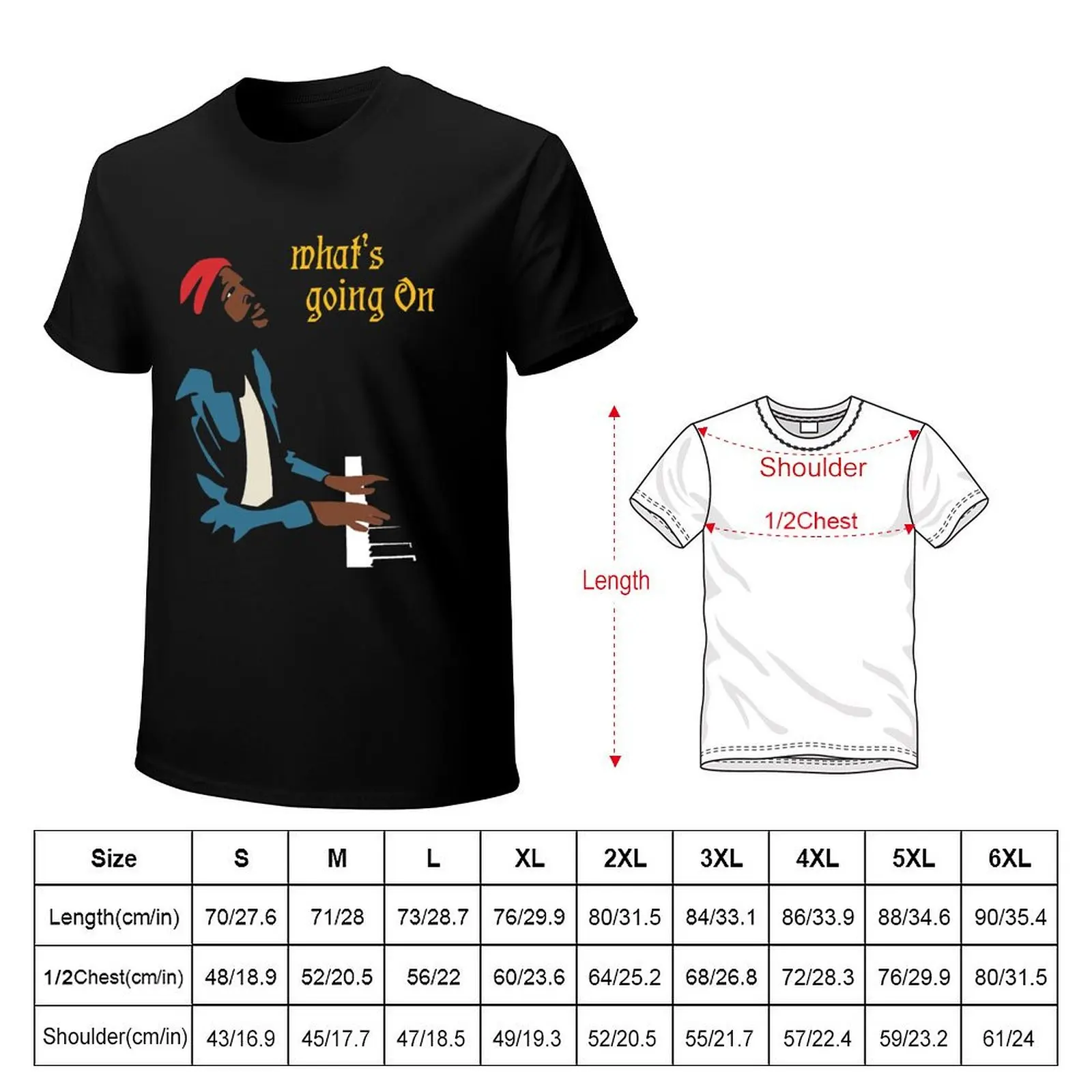 Mens Womens What's Going On Vintage Marvin Gaye Music Christmas T-Shirt Lightweight Running T-Shirt