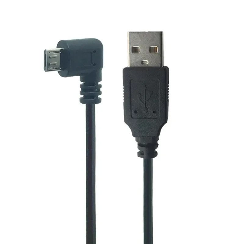 Kabel USB 2.0 typu A męski na Micro USB pod kątem prostym Kabel Micro do ładowania danych i tabletu 0,25 m 1,5 m