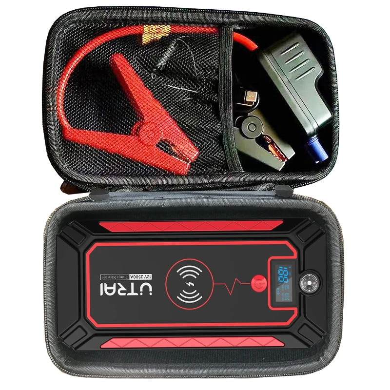 Newest Hard EVA Outdoor Travel Carrying Bag Storage Case Cover for UTRAI 2500A Jump Starter Power Bank Battery