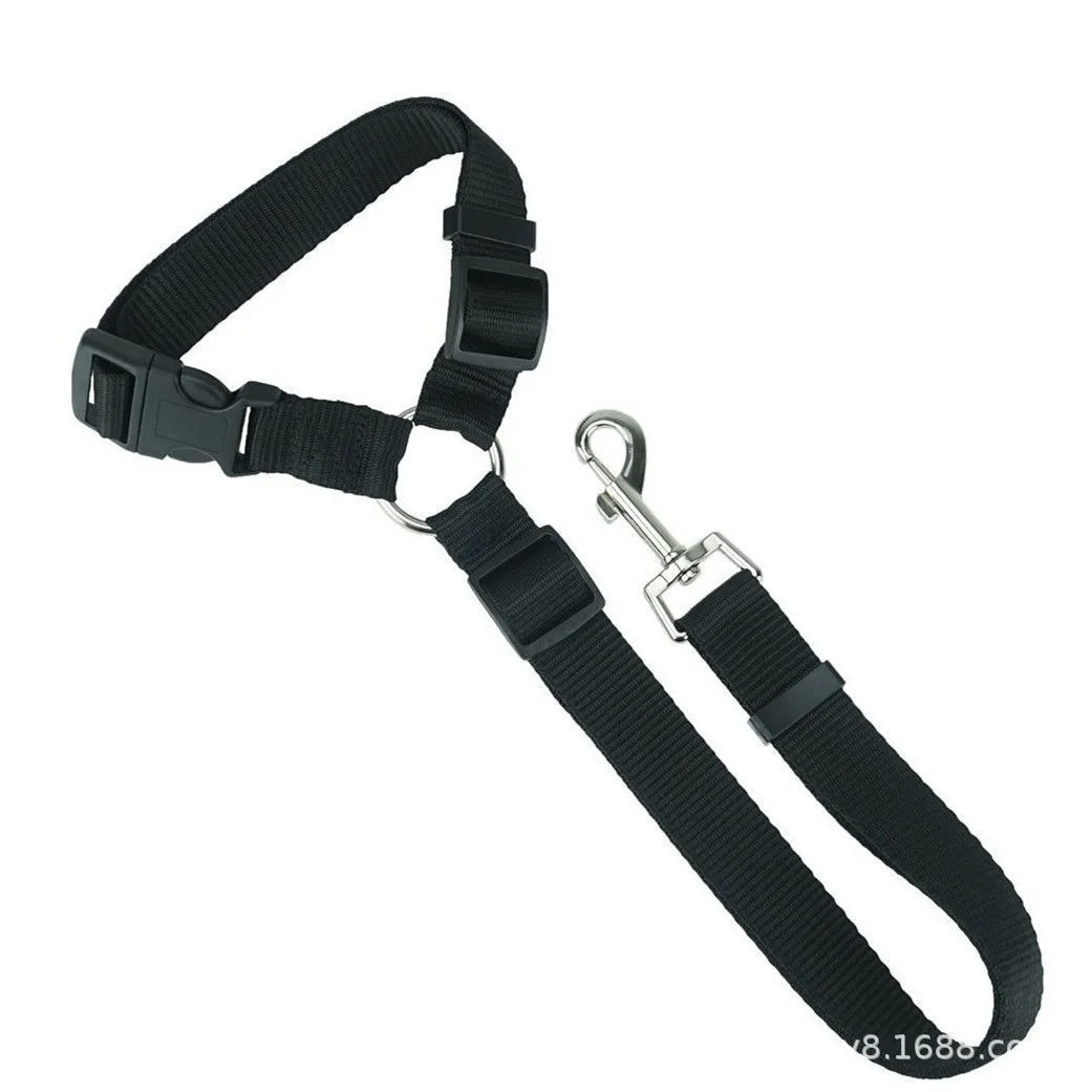Adjustable Pet Car Seat Belt – Nylon Safety Restraint — detail image 6