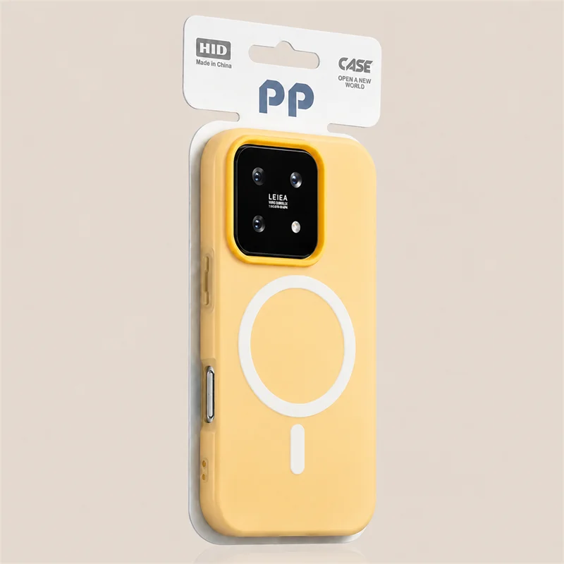 for Xiaomi 15 5G 2-Layer Jelly Design Translucent Cases Drop-proof Shockproof Protective Phone Covers Xiaomi15 Magnetic Armor view 4