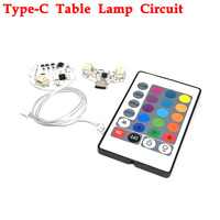 type-C Table Lamp Circuit Board USB Charging Led Touch Small Night Lamp Control Module With Remote Control Charging Protection