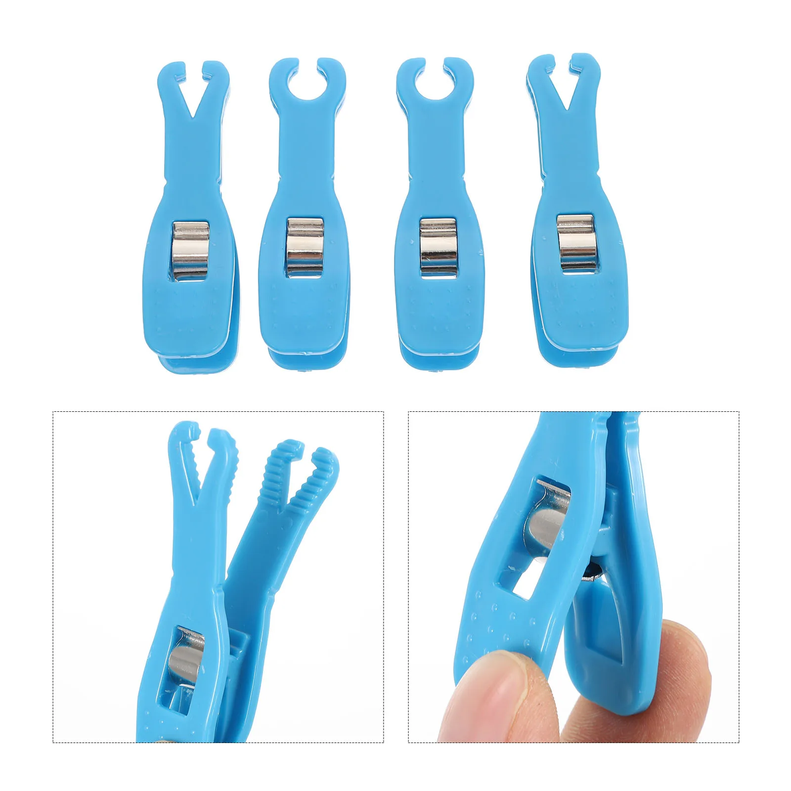 

4pcs Disposable Piercing Clamps Body Clips Suite Tools for Cartilage Eyebrow Tattoos Piercing Kits Safe Hygienic Professional