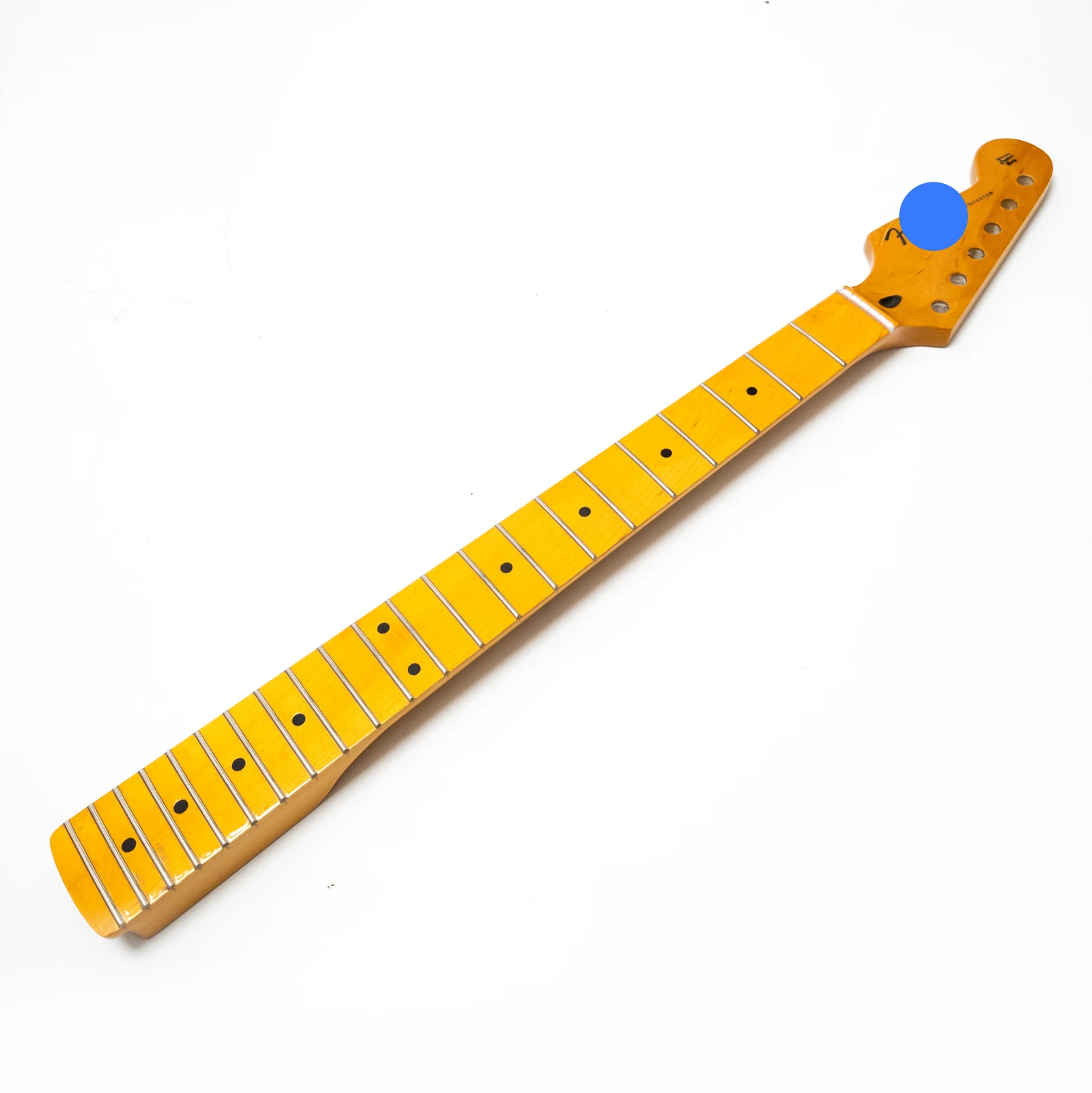 

Electric Guitar Neck Maple Fingerboard 22 Frets Bright Yellow 12.5" Radius For ST Electric Guitar Replacement parts