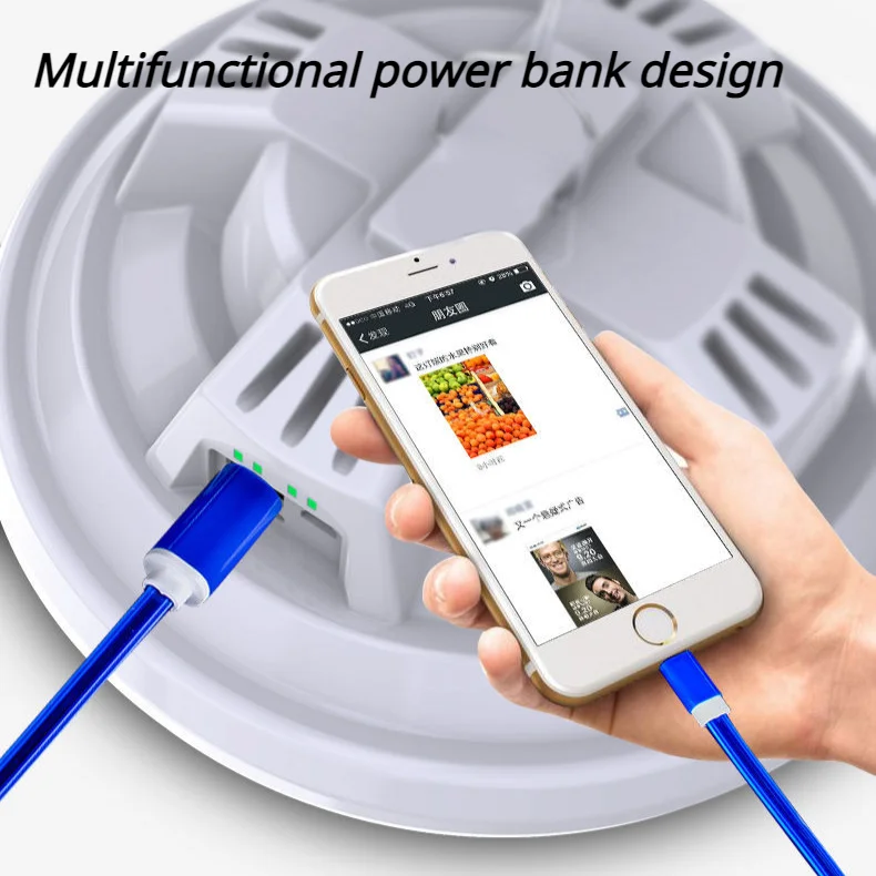 Portable Rechargeable LED Lantern Magnet Emergency Light 6500MAH Camping Equipment Hanging Tent Bulb Powerful Outdoor Work Lamp