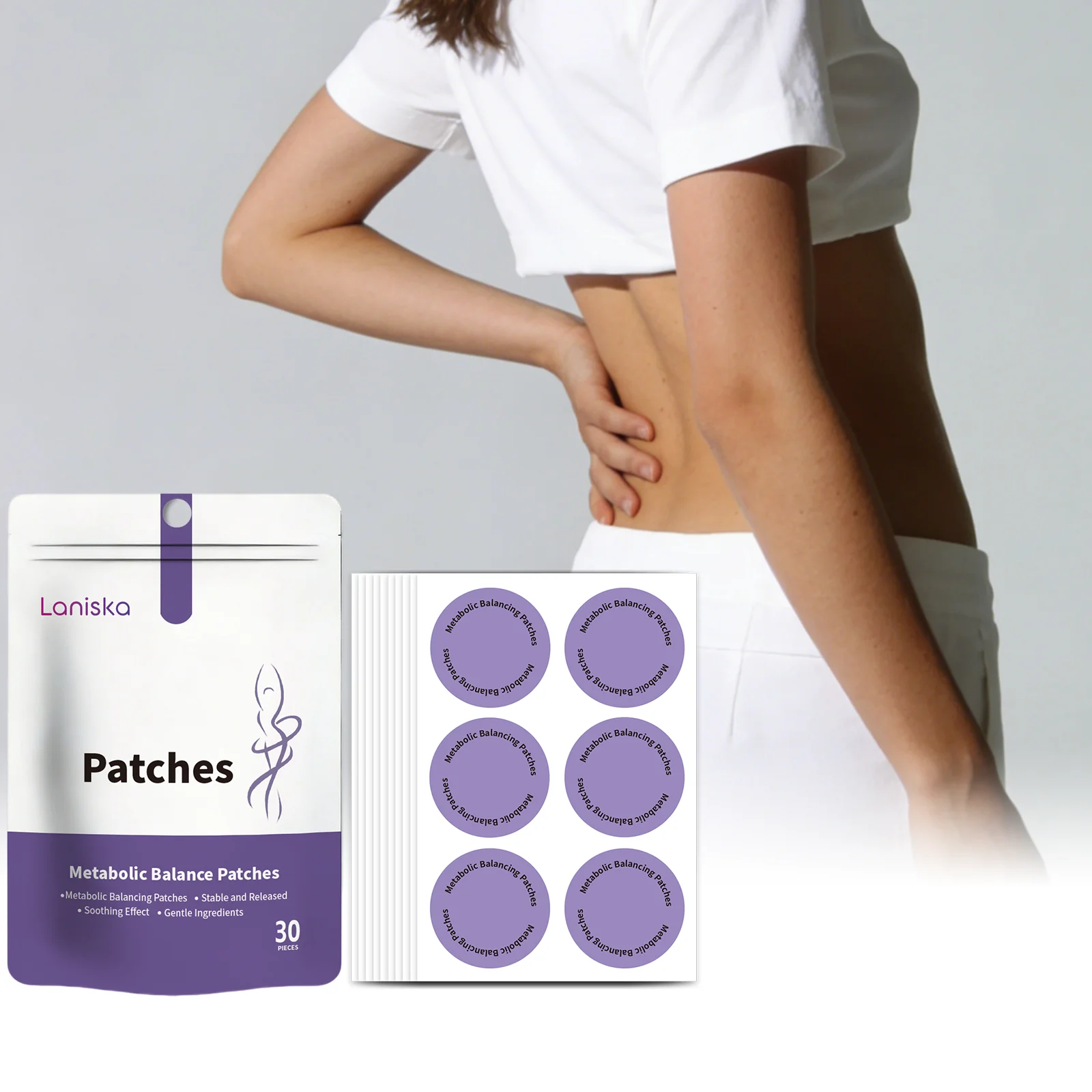 Body Care Patches Nourishing Revitalizing Recovery Energy Relive Fatigue Regulates Appetite Slimming Metabolic Support Patches