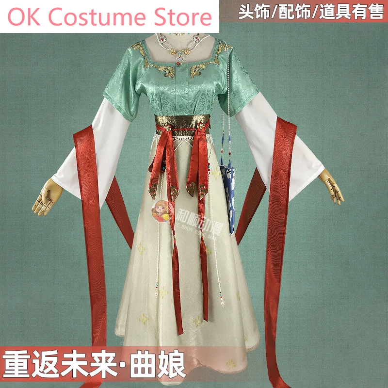 Reverse:1999 Qu Niang Minor Yenisei Women Han Element Costumes Cosplay Costume Cos Game Anime Party Uniform Hallowen Play Role