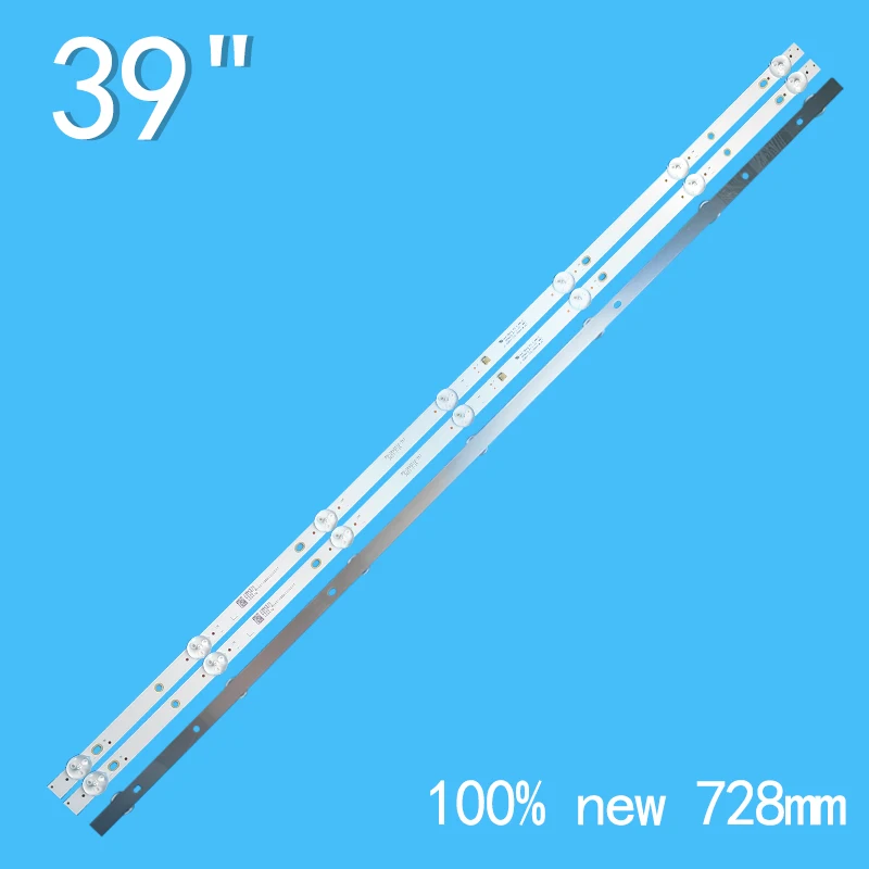 39 inch 7 lamp  3PCS LED Backlight strip For JL.D38571330-394AS-M_ V01