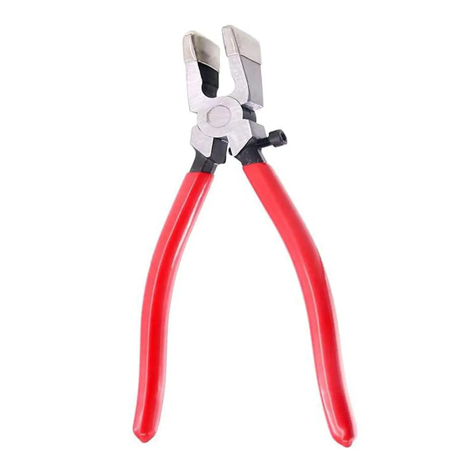 Glass Running Pliers Breaker Heavy Duty Steel Glass Breaking Pliers Glass Cutting Tool Key Fob Pliers for Stained Glass Mosaics