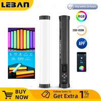 AMBITFUL A2 RGB 2500-8500K RGB LED Video Stick Tube Light, CRI 95+ TLCI 97 +,Built-in APP Lithium Battery Magnetic Function