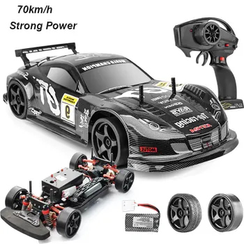 1:10 4WD remote control car 70km/h high speed drift remote control car shock absorber anti-collision Rc car toy gift