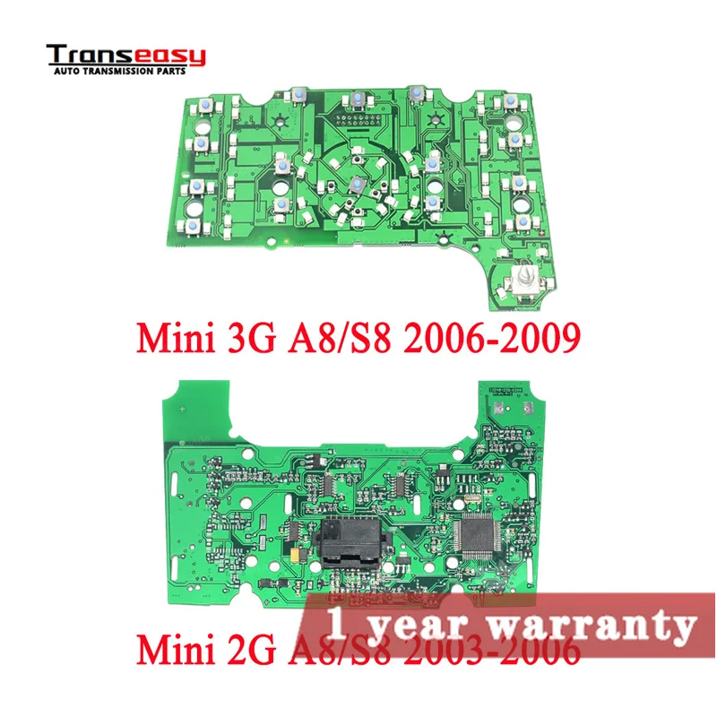 Muslimexaynew 2G/3G vestito per Audi A8 S8 2003-2009 MMI interfaccia multimediale pannello di controllo circuito PVC e metallo