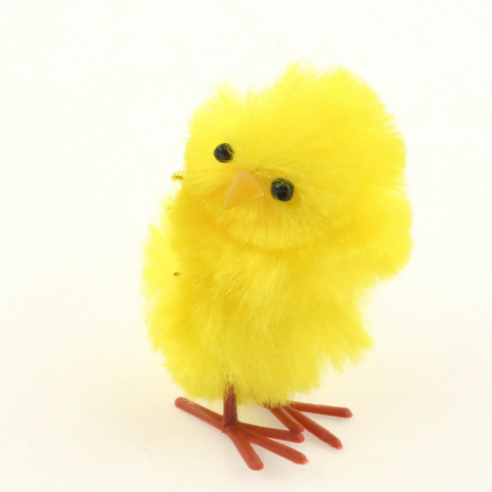 

100Pcs Small Yellow Chicken Beaks Plastic Safety Mouth Accessories for DIY Handmade Crafts Realistic Stuffed Bird Beak Parts