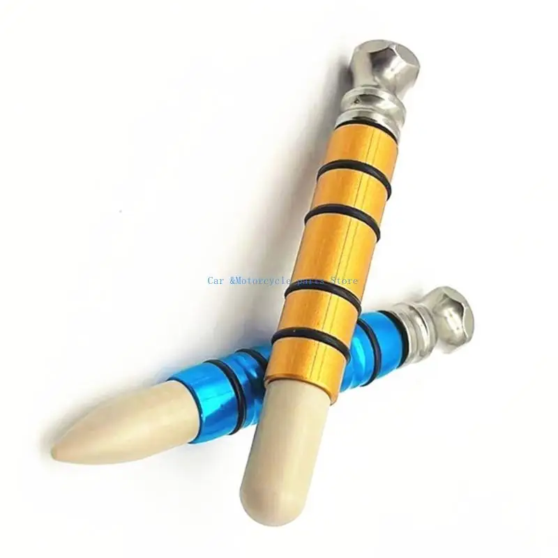 Y9UC Auto Dent ซ่อม KnocksTools Tapper หัวค้อนเคล็ดลับเหมาะสำหรับรถซ่อมเครื่องมือ 1 คู่