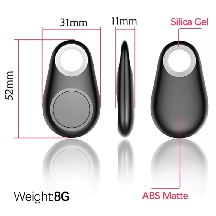 Mini Tracker Anti-Lost Device Car Pets Key Kid Bag Wallet Tracker Bluetooth Wireless Tracking Smart Finder Alarm Locator