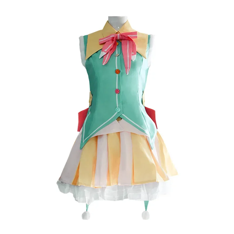 Косплей Кусанаги Нене Косплей Аниме Костюм Женский Милый Идол Нене Платье Головной Убор Костюм
