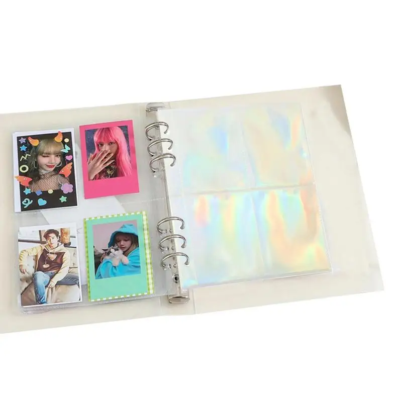 A5 Binder Sleeves Kpop A5 Kpop Photocard Binder Water-Resistant Album Kpop Fans Photocard Album Students Binder For Postcards