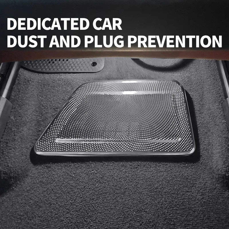 

LIMUD Air Conditioner Outlet Dust Protective Cover For BMW ix i20 2021-2025 2024 Stainless Steel Seat Floor Interior Mouldings