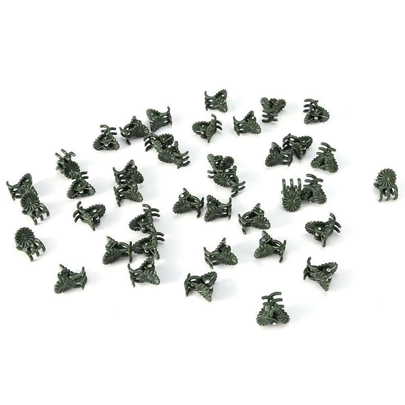 20/50/100PCS Plant Clips Vine Clamp Plant Support for Grafting Tomato Butterfly Orchid Flowers Clip Garden Accessories Tools