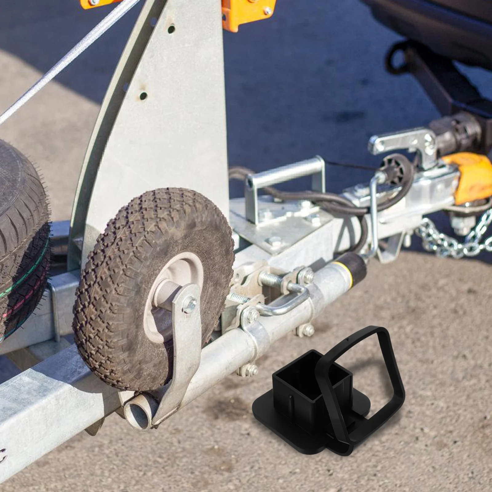 

2 Inch Cover Rubber Trailer Protector American Flag Design For Suv Truck Rv Off-Road Vehicles Tow Hitch Covers Receiver