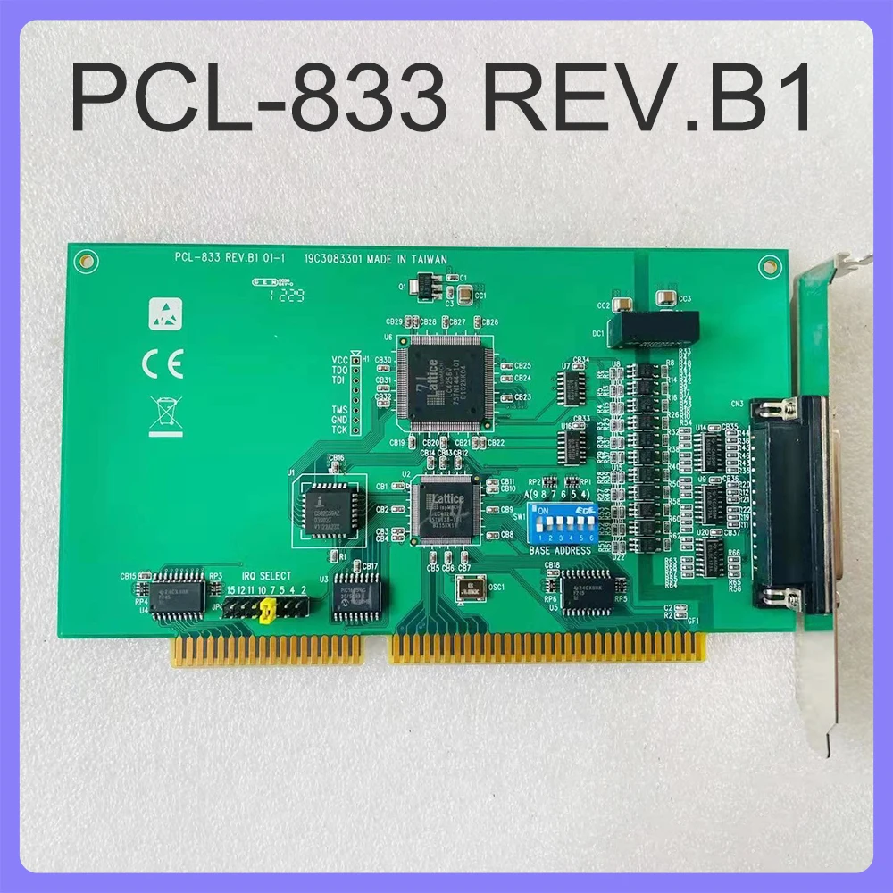 

PCL-833 REV.B1 For Advantech 3-Axis Quadrature Encoder Counter Card