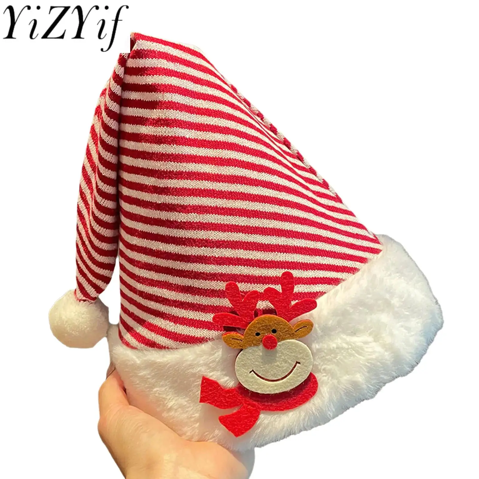 1 pezzo per bambini festa di Natale cappello cosplay di Babbo Natale carino elemento di Natale copricapo per feste di festival riunione di famiglia vestire accessori