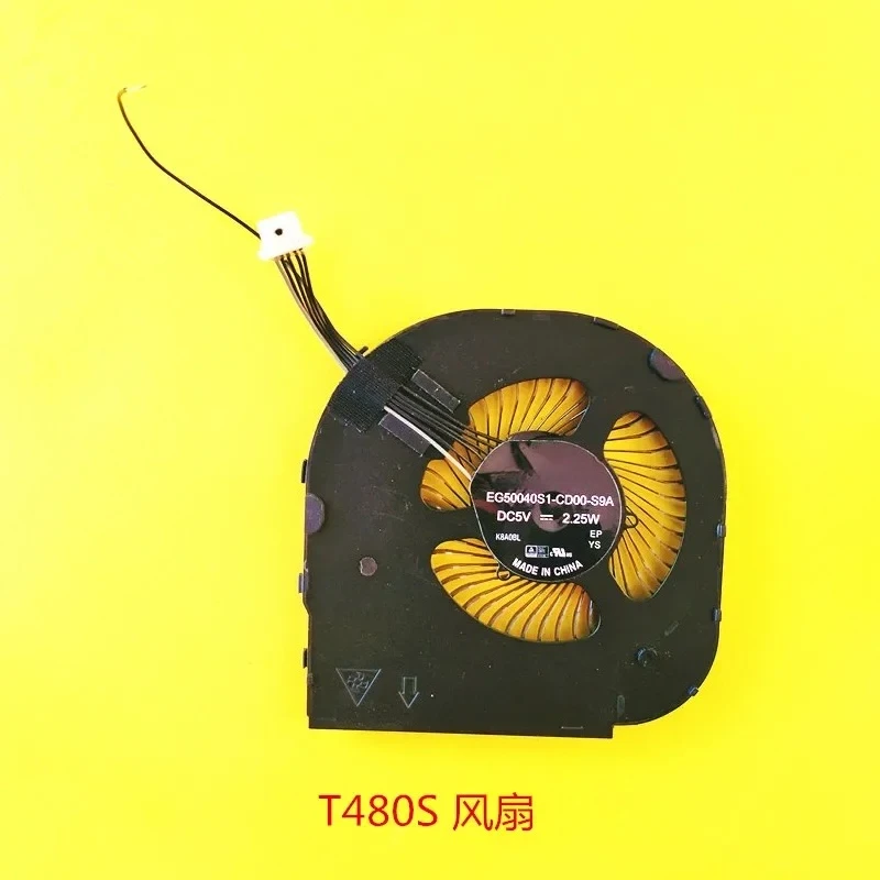 For ThinkPad T470 T480 T480S T490 T590 Cooling, Fan