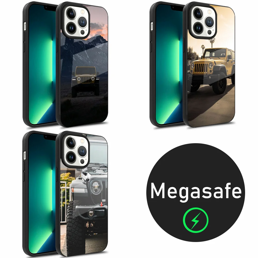 

J-Jeeps off-road SUV Phone Case For iPhone 16,15,14,13,12,11,Plus,Pro,Max Mini Magsafe Magnetic Wireless Charging