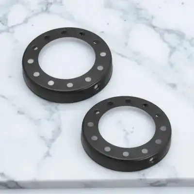 

2pcs Lampshade Cover Ring Ceiling Metal Lamp Holder Accessory Home Decor Lighting Replacement Part Durable Design Heat