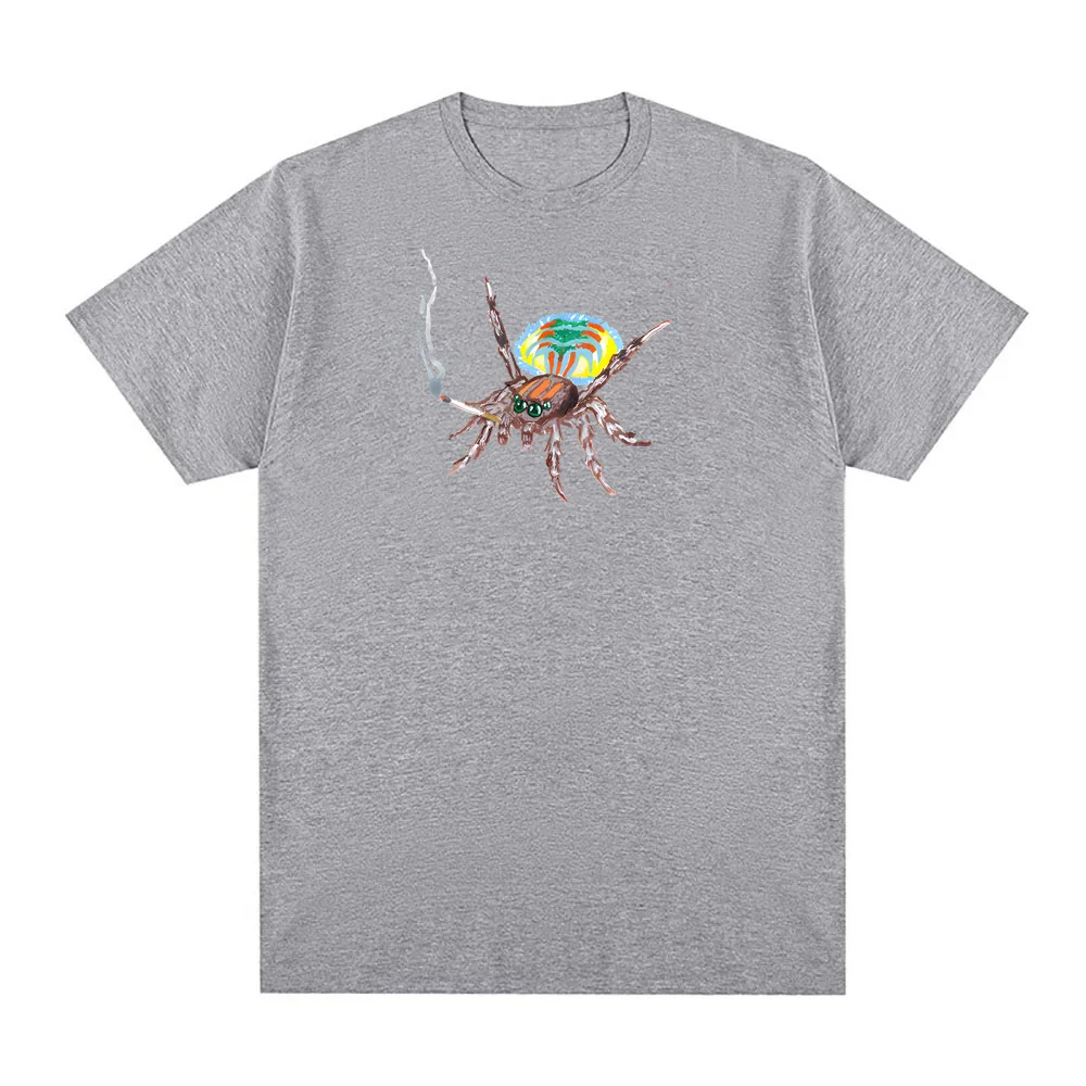 سباركلي سبايدرمافن تي شيرت سوكي المائية الصيف الهيب هوب 100% القطن تي شيرت 2026 جديد جودة عالية ريترو الجولة الرقبة التي شيرت #2