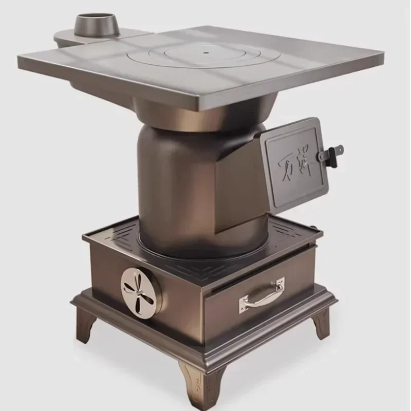 Chimeneas Firewood Heating Stove Outdoor Winter Indoor Coal Stove Firewood Coal Dual-purpose Rural Household New Heating Stove B