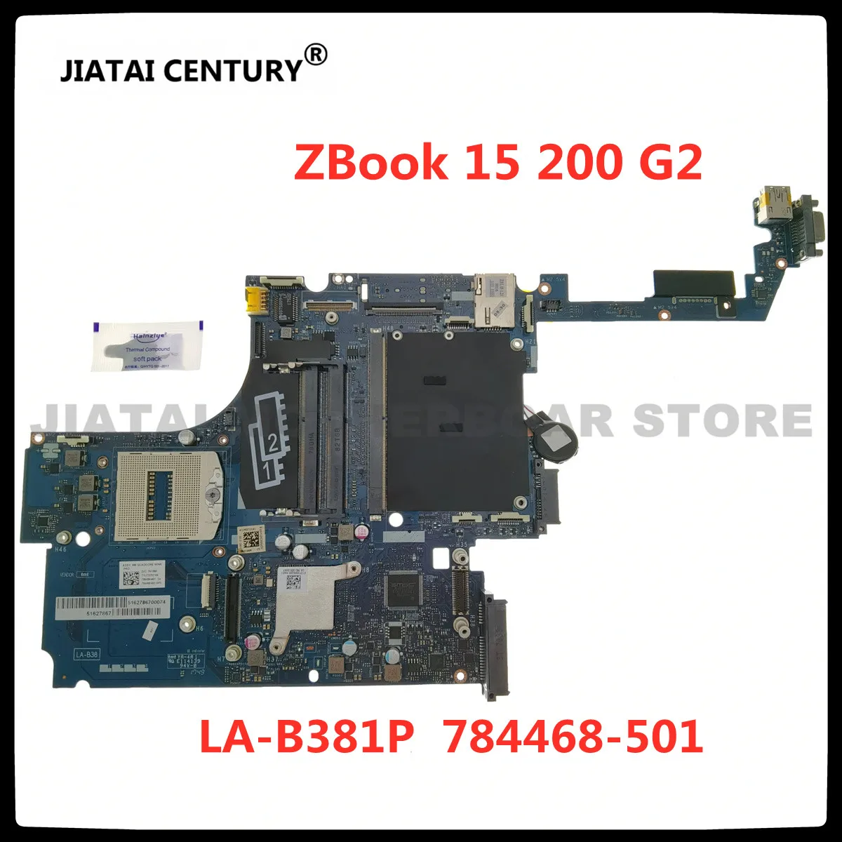 

For HP ZBook 15 200 G2 NoteBook PC LA-B381P 784468-001 784468-501 784468-601 ZBL15 Laptop Motherboard Mainboard