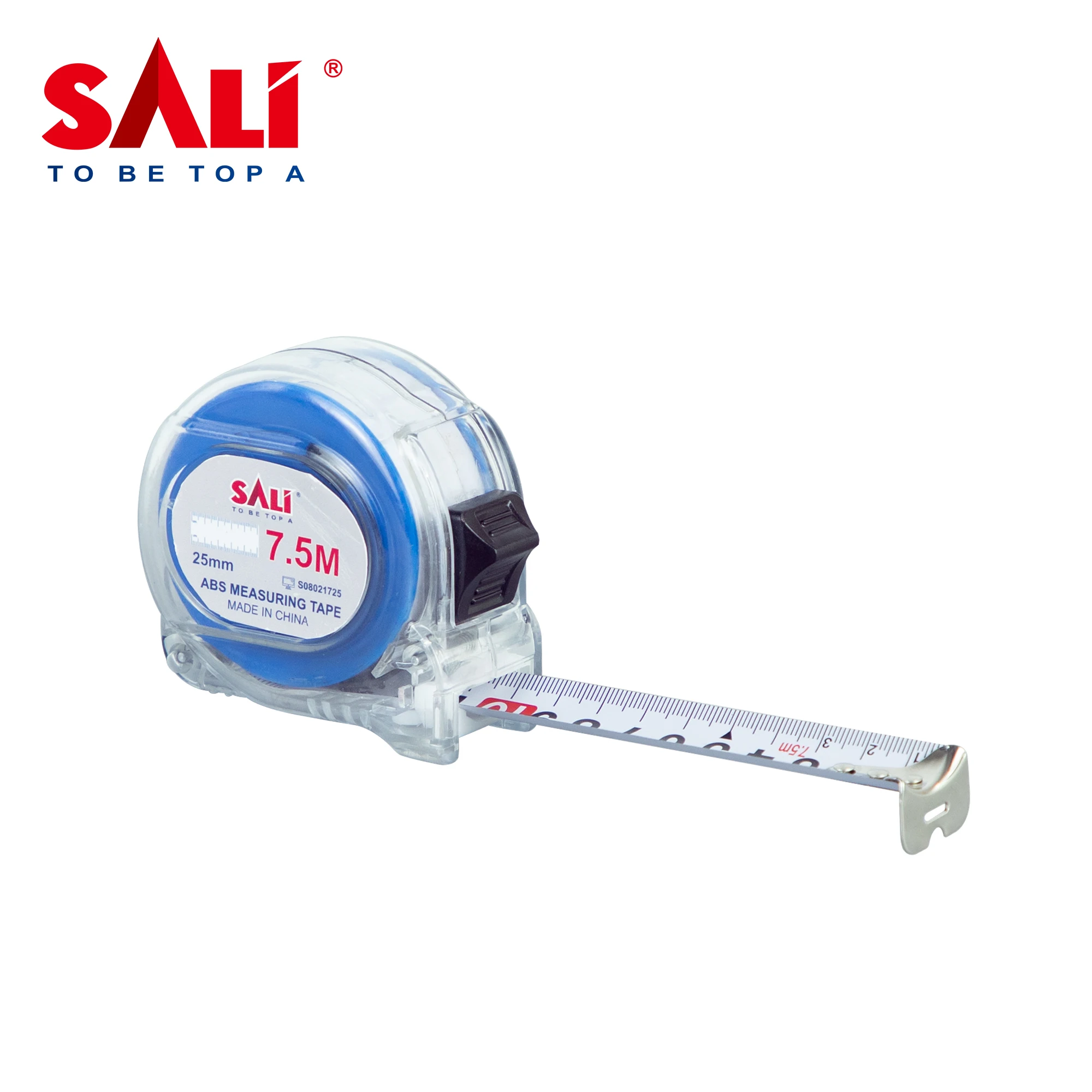 

SALI New Arrival 3m*16mm ABS White Tape Measure Hand Tools With Custom Logo Metric Measurement System