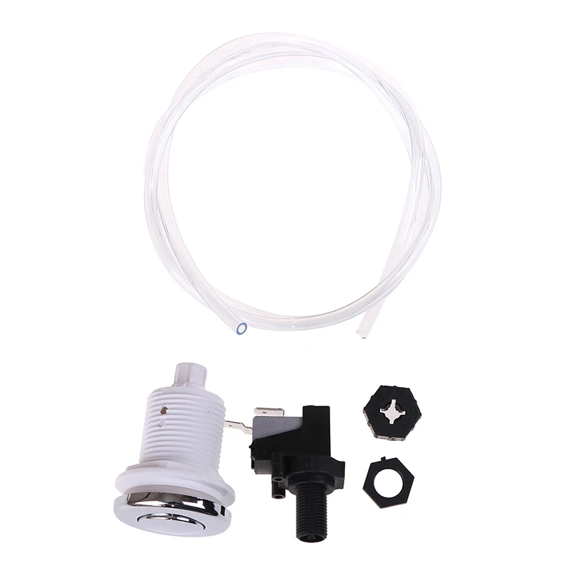 New 16A On Off Push Air Button Switch Jet Tool Set Pneumatic Air Pressure Switch Knob Bath Spa Tubing Kits For Home Tools - Image 3