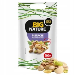 BIG NATURE 800g Pistacje prażone solone