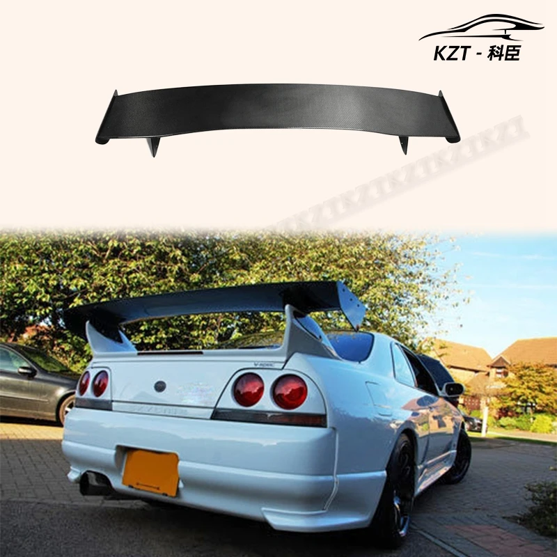 

Skyline R33 GTR Bee-R GT Spoiler Body Part Carbon Fiber 5pcs Set (Only Fits GTR Rear Spoiler Base)
