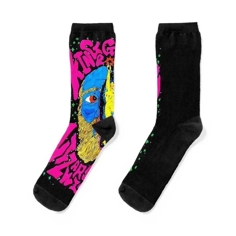 

You Need Know About King Gizzard And The Lizard Wizard Gifts Music Fans Socks new in's Climbing Socks For Man Women's